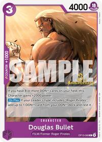 Douglas Bullet - Carrying On His Will: 3rd Anniversary Tournament Cards - C - OP13-068