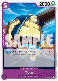 Tom - Carrying On His Will: 3rd Anniversary Tournament Cards - C - OP13-069
