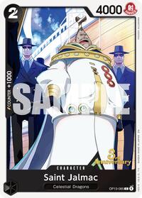 Saint Jalmac - Carrying On His Will: 3rd Anniversary Tournament Cards - C - OP13-085