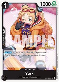 York - Carrying On His Will: 3rd Anniversary Tournament Cards - C - OP13-094
