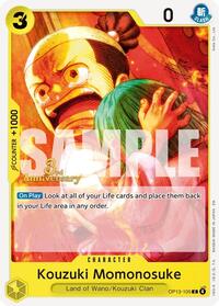 Kouzuki Momonosuke - Carrying On His Will: 3rd Anniversary Tournament Cards - C - OP13-105
