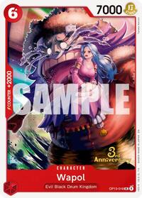 Wapol - Carrying On His Will: 3rd Anniversary Tournament Cards - UC - OP13-018