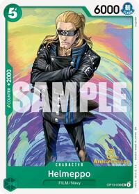 Helmeppo - Carrying On His Will: 3rd Anniversary Tournament Cards - UC - OP13-036