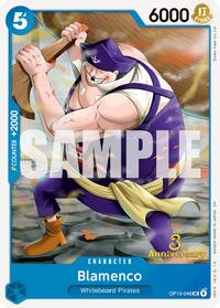 Blamenco - Carrying On His Will: 3rd Anniversary Tournament Cards - UC - OP13-048