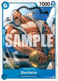 Blenheim - Carrying On His Will: 3rd Anniversary Tournament Cards - UC - OP13-049