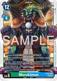 Merukimon - Time Stranger - Super Rare - BT24-051 SR