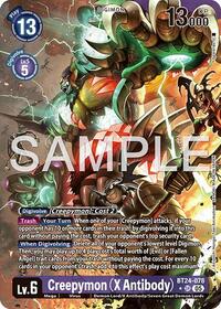 Creepymon (X Antibody) (Alternate Art) - Time Stranger - Super Rare - BT24-078 SR