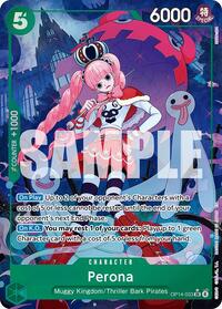 Perona - OP14-033 (Alternate Art) - The Azure Sea's Seven - SR - OP14-033
