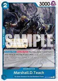 Marshall.D.Teach (Judge Pack Vol. 7) - One Piece Promotion Cards - C - ST17-005