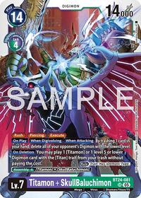 Titamon + SkullBaluchimon - Time Stranger - Super Rare - BT24-081 SR