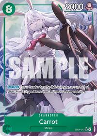 Carrot (Alternate Art) - The Azure Sea's Seven - SR - EB04-013