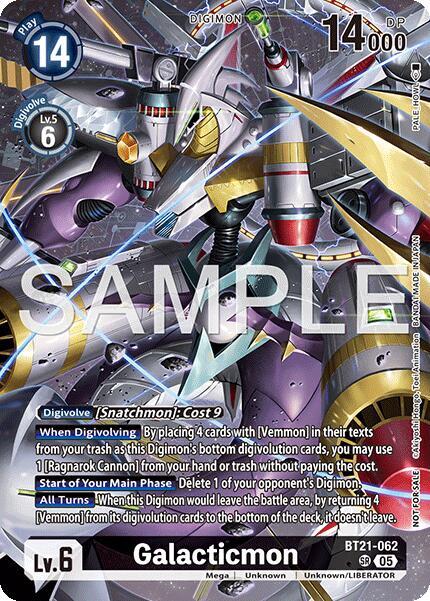 Galacticmon (2026 Dash Pack Campaign) (Alternate Art - Chinese) - World Convergence - Super Rare - BT21-062