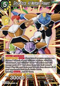 Ginyo Force, All Members Present - Fearsome Rivals - Rare - BT29-060