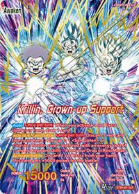 Krillin // Krillin, Grown-up Support (SLR) - Fearsome Rivals - Special Leader Rare - BT29-001