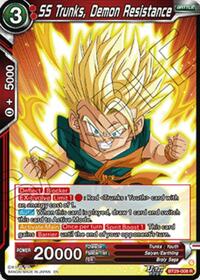 SS Trunks, Demon Resistance - Fearsome Rivals - Rare - BT29-008