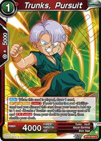 Trunks, Pursuit - Fearsome Rivals - Common - BT29-009