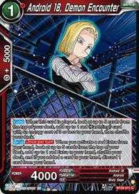 Android 18, Demon Encounter - Fearsome Rivals - Common - BT29-011