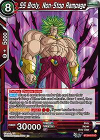 SS Broly, Non-Stop Rampage - Fearsome Rivals - Uncommon - BT29-012