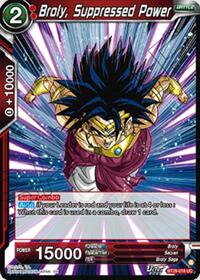 Broly, Suppressed Power - Fearsome Rivals - Uncommon - BT29-016