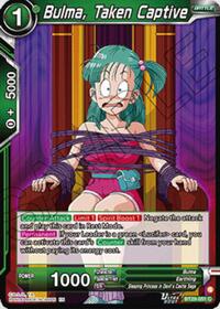 Bulma, Taken Captive - Fearsome Rivals - Common - BT29-051