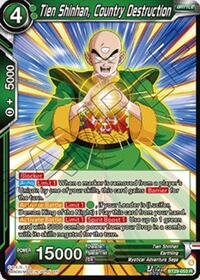 Tien Shinhan, Country Destruction - Fearsome Rivals - Rare - BT29-053