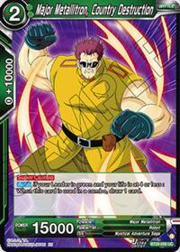 Major Metallitron, Country Destruction - Fearsome Rivals - Uncommon - BT29-056
