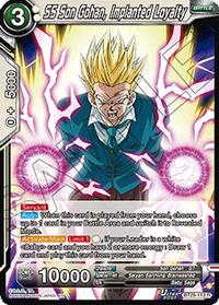 SS Son Gohan, Implanted Loyalty - Fearsome Rivals - Rare - BT29-113