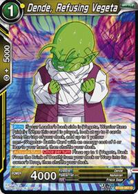 Dende, Refusing Vegeta - Fearsome Rivals - Common - BT29-067