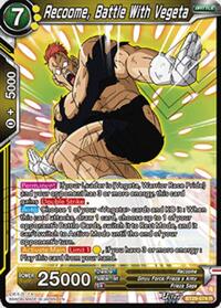 Recoome, Battle With Vegeta - Fearsome Rivals - Rare - BT29-074