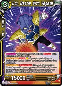 Cui, Battle With Vegeta - Fearsome Rivals - Common - BT29-079