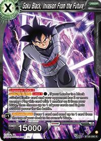 Goku Black, Invasion From the Future - Fearsome Rivals - Rare - BT29-090