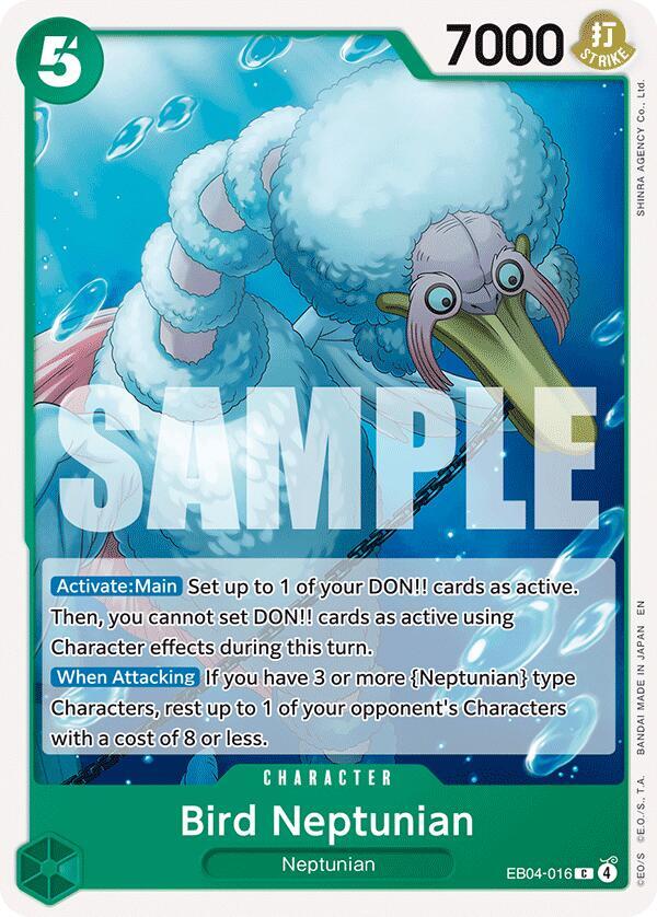 Bird Neptunian - The Azure Sea's Seven - C - EB04-016