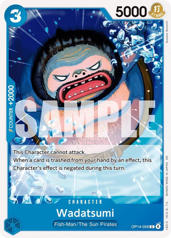 Wadatsumi - The Azure Sea's Seven - C - OP14-056