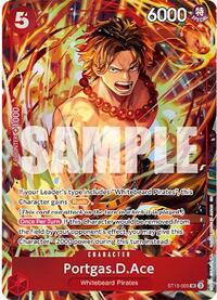 Portgas.D.Ace (Illustration Box Vol.5) - One Piece Promotion Cards - SR - ST15-005