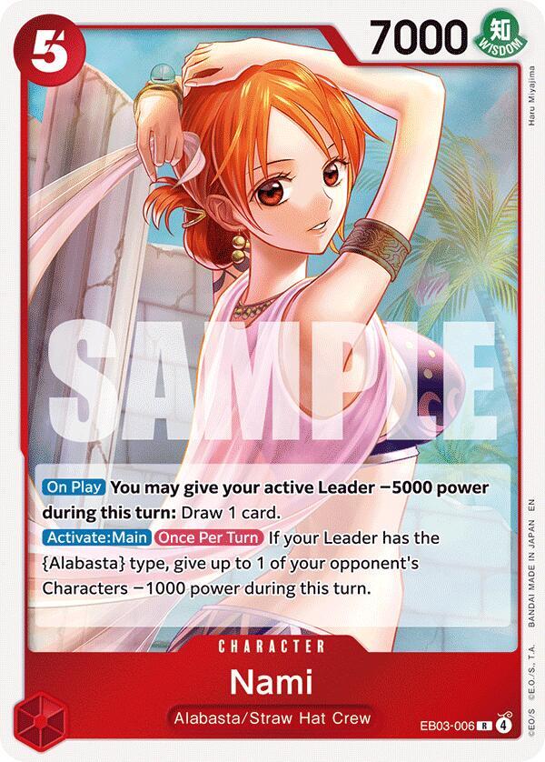 Nami (006) - Extra Booster: One Piece Heroines Edition - R - EB03-006