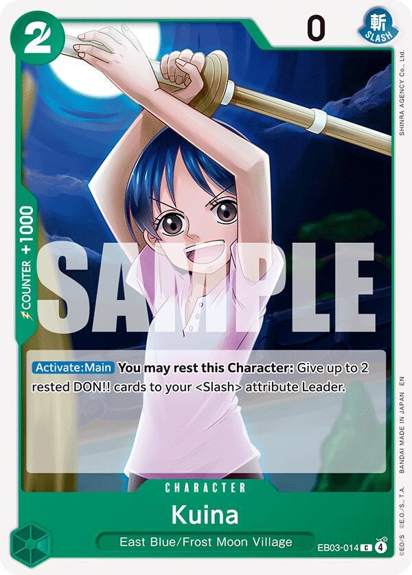 Kuina - Extra Booster: One Piece Heroines Edition - C - EB03-014