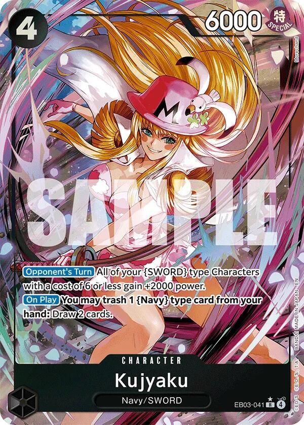 Kujyaku (Alternate Art) - Extra Booster: One Piece Heroines Edition - R - EB03-041