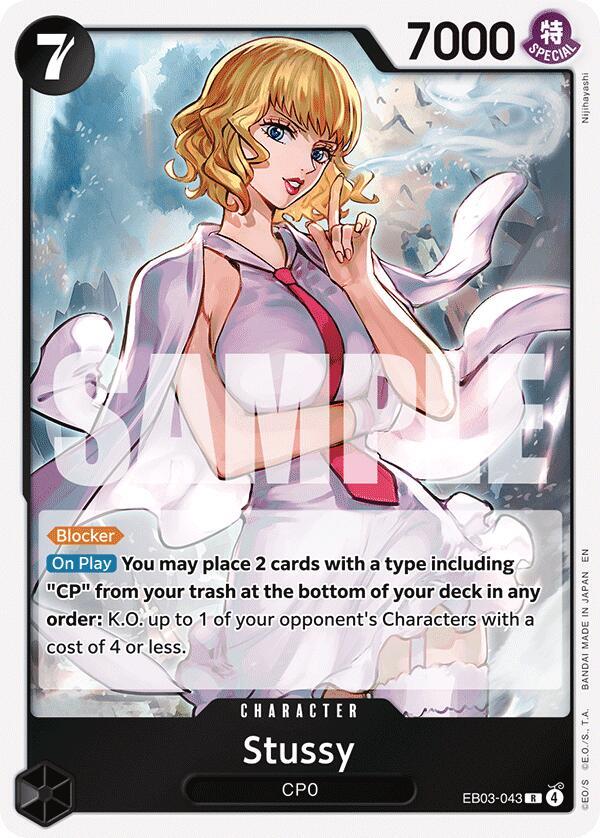 Stussy - Extra Booster: One Piece Heroines Edition - R - EB03-043