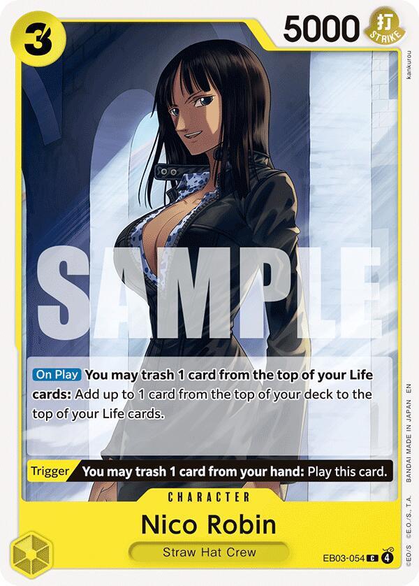 Nico Robin (054) - Extra Booster: One Piece Heroines Edition - C - EB03-054
