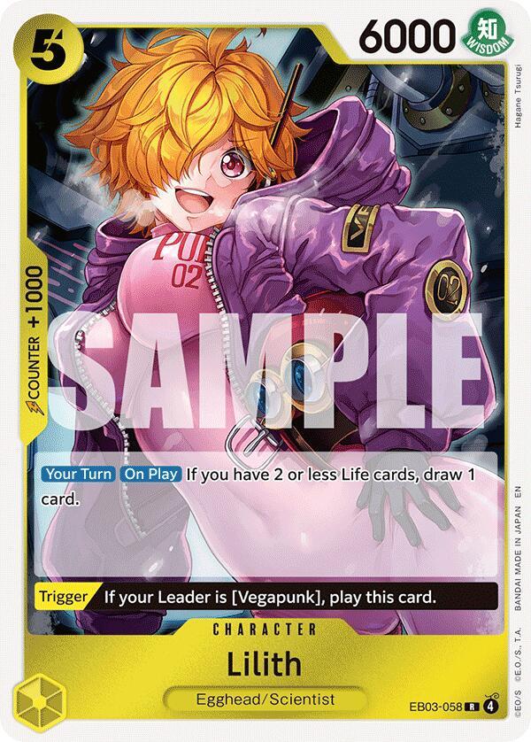 Lilith - Extra Booster: One Piece Heroines Edition - R - EB03-058