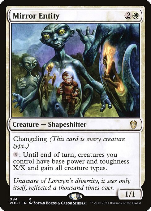 Mirror Entity - Commander: Innistrad: Crimson Vow - R - 94
