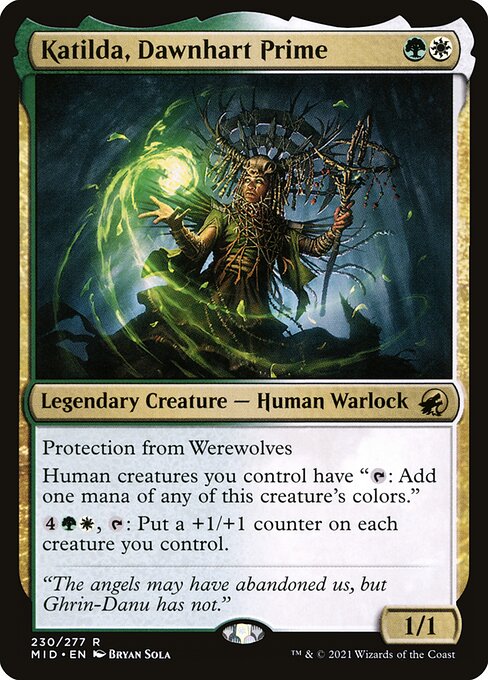 Katilda, Dawnhart Prime - Innistrad: Midnight Hunt - R - 230