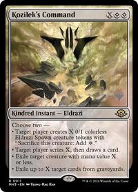 Kozilek's Command - Promo Pack: Lorwyn Eclipsed - R - 11
