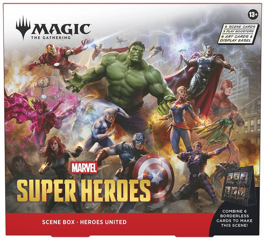 Scene Box - Heroes United - Marvel Super Heroes (MSH)