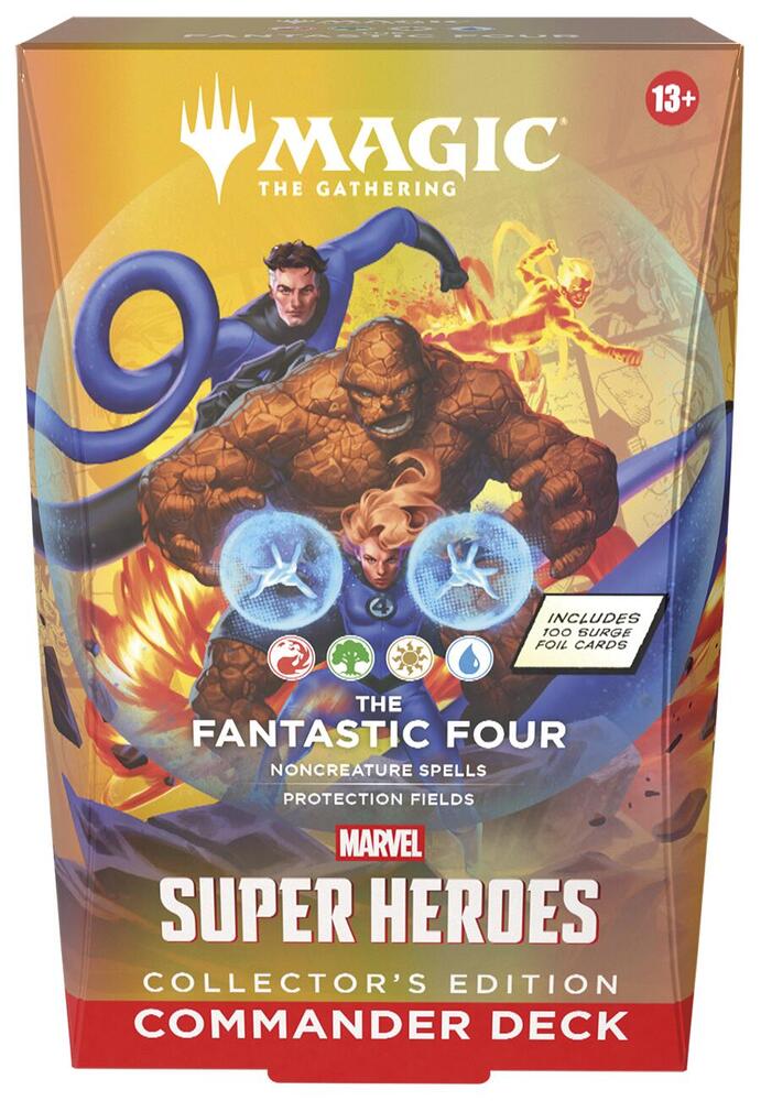 The Fantastic Four (Collector's Edition) - Commander: Marvel Super Heroes (MSC)