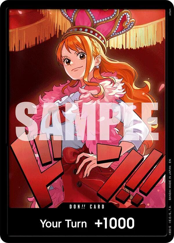 DON!! Card (Nami) - Extra Booster: One Piece Heroines Edition - DON!!