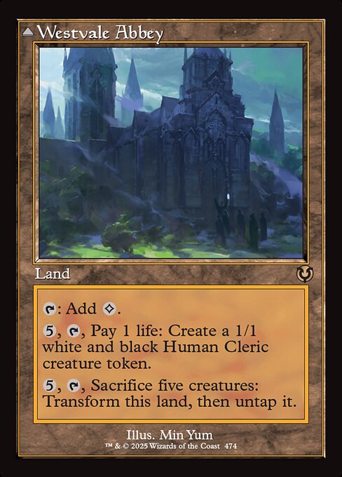 Westvale Abbey (Retro Frame) - Innistrad Remastered - R - 474
