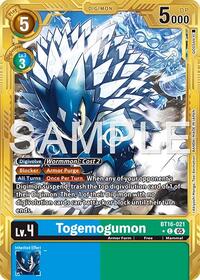 Togemogumon (Gold Border) - Advanced Booster Digimon Generation - Common - BT16-021 C