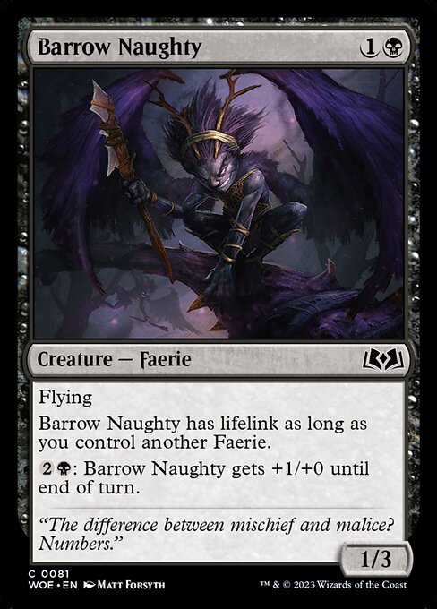 Barrow Naughty - Wilds of Eldraine - C - 81