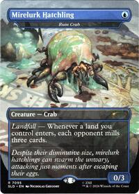 Mirelurk Hatchling - Ruin Crab - Secret Lair Drop Series - R - 7095